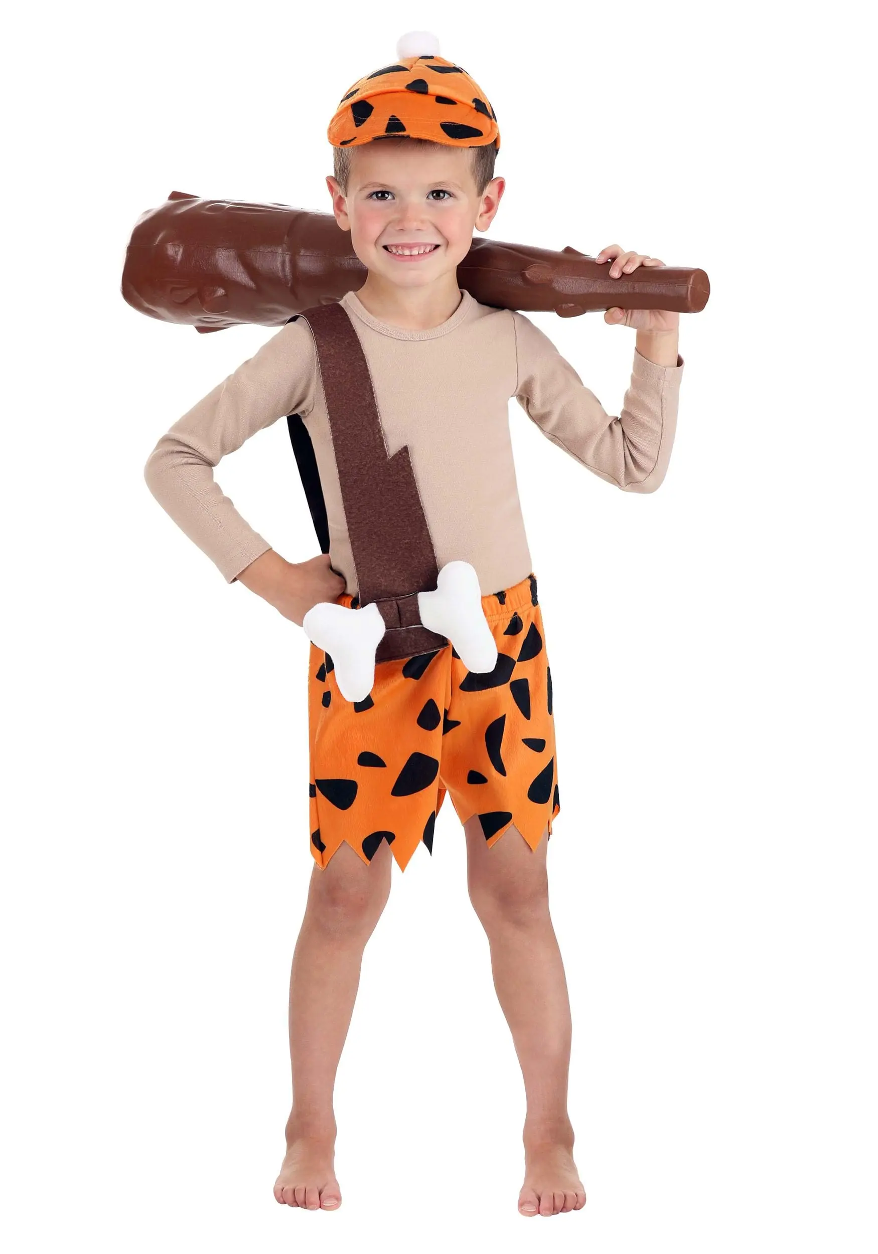 Boy's The Flintstones Bamm-Bamm Rubble Toddler Costume 3 Boy's The Flintstones Bamm-Bamm Rubble Toddler Costume