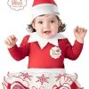Elf On The Shelf Girls Infant Costume -Costumes Sales Store girls elf on the shelf infant costume
