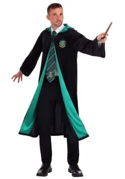 Harry Potter Deluxe Slytherin Robe For Adults