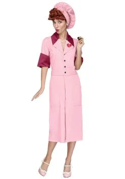 Women's I Love Lucy Candy Factory Costume