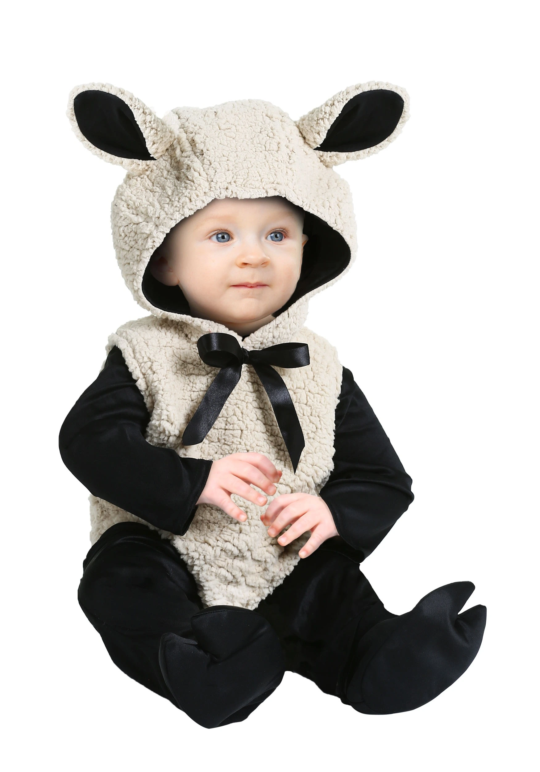 Infant Baby Lamb Costume 3 Infant Baby Lamb Costume