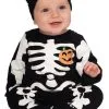 Infant Black Skeleton Costume 2 Infant Black Skeleton Costume -Costumes Sales Store infant black skeleton costume