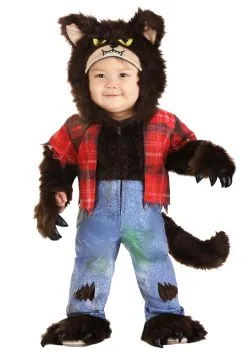 Brown Werewolf Costume For Infants