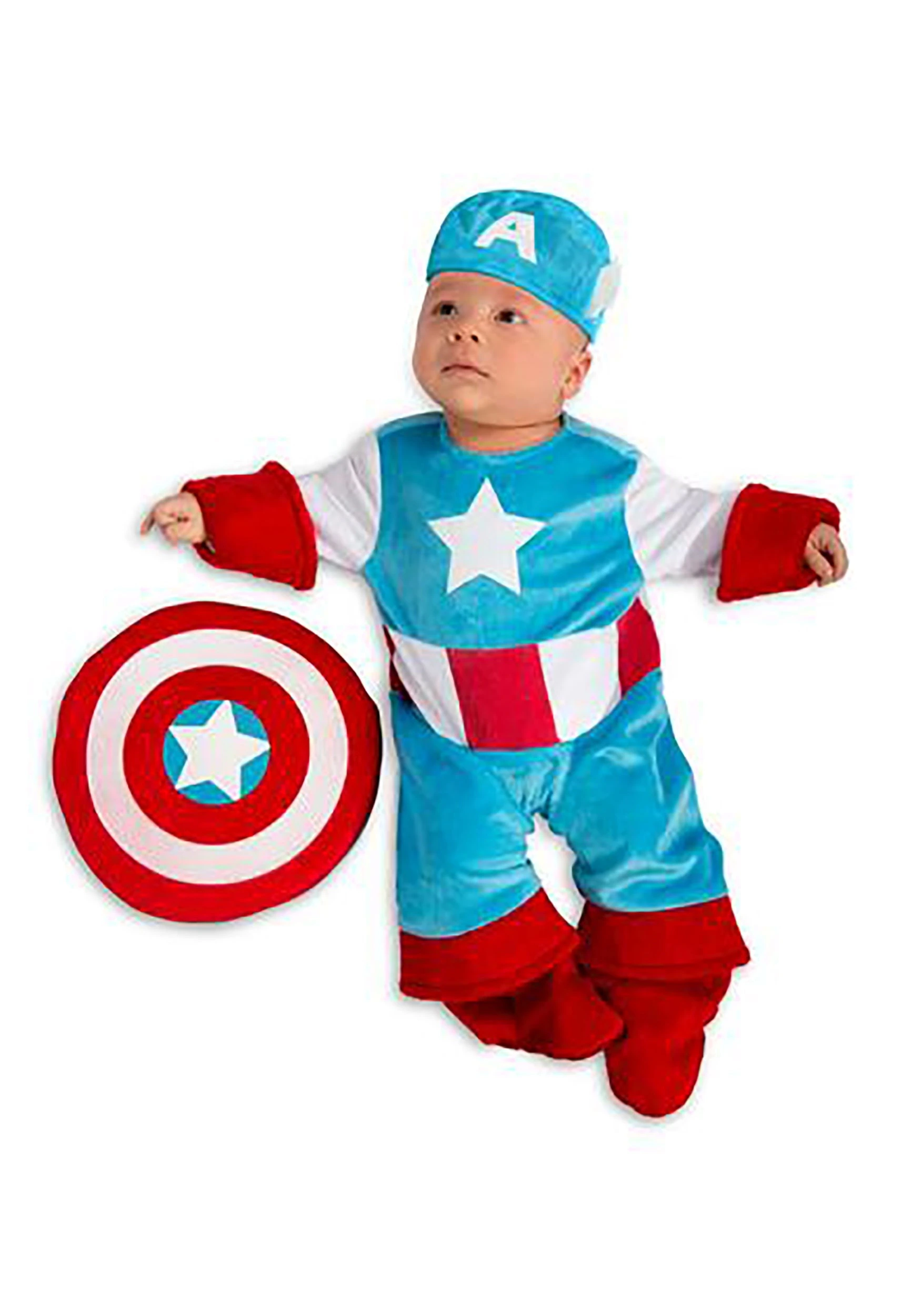 Infant Captain America Costume 3 Infant Captain America Costume