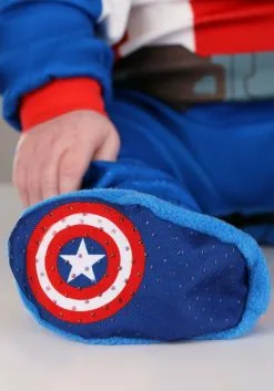 Captain America Steve Rogers Costume For Infants 8 Captain America Steve Rogers Costume For Infants -Costumes Sales Store infant captain america steve rodgers costume alt 1