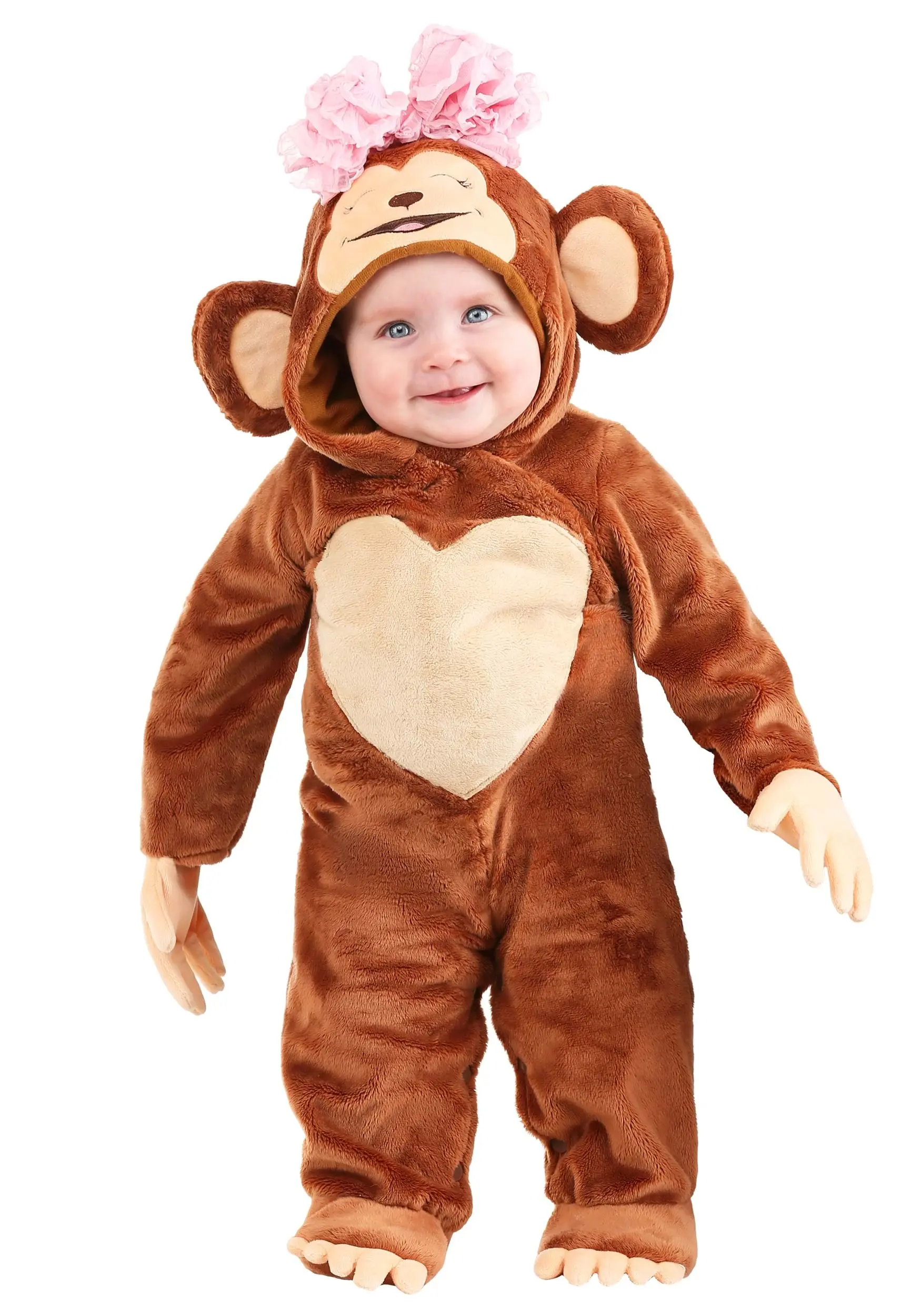 Cutie Monkey Infant Costume 5 Cutie Monkey Infant Costume - Image 3