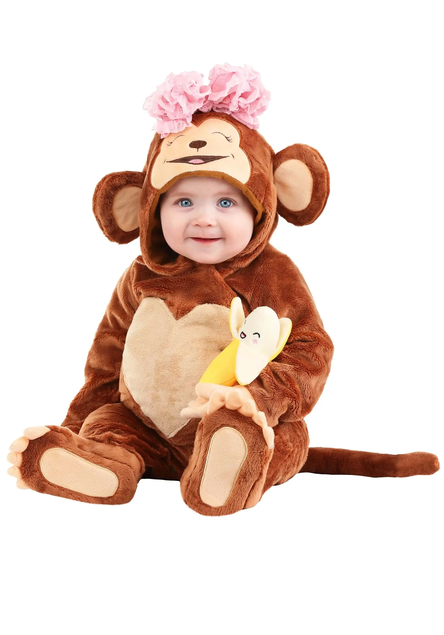 Cutie Monkey Infant Costume 3 Cutie Monkey Infant Costume