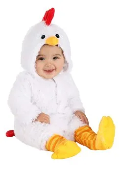 Fluffy Chicken Infant Costume