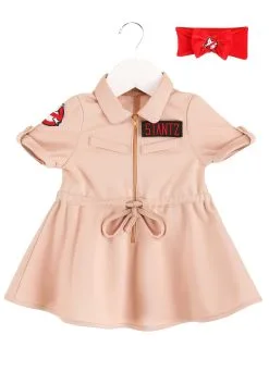 Ghostbusters Dress Infant Costume -Costumes Sales Store infant ghostbusters dress costume alt 7 upd