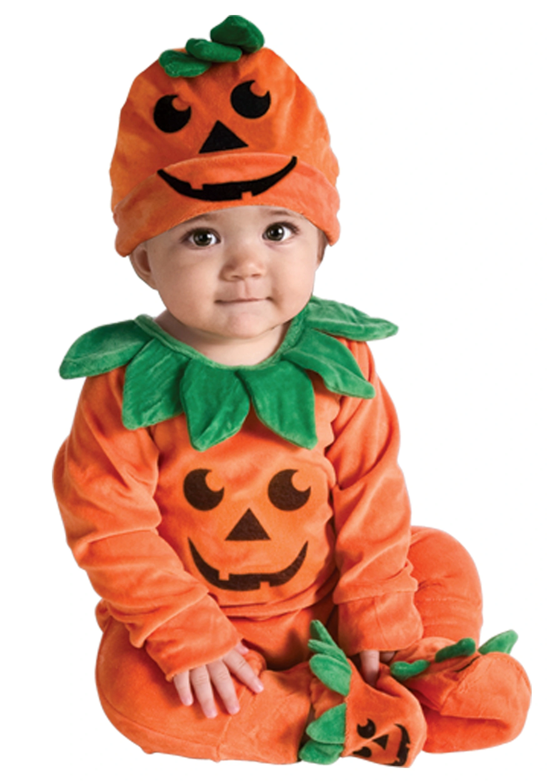 Infant Li'l Pumpkin Onesie Costume 3 Infant Li'l Pumpkin Onesie Costume