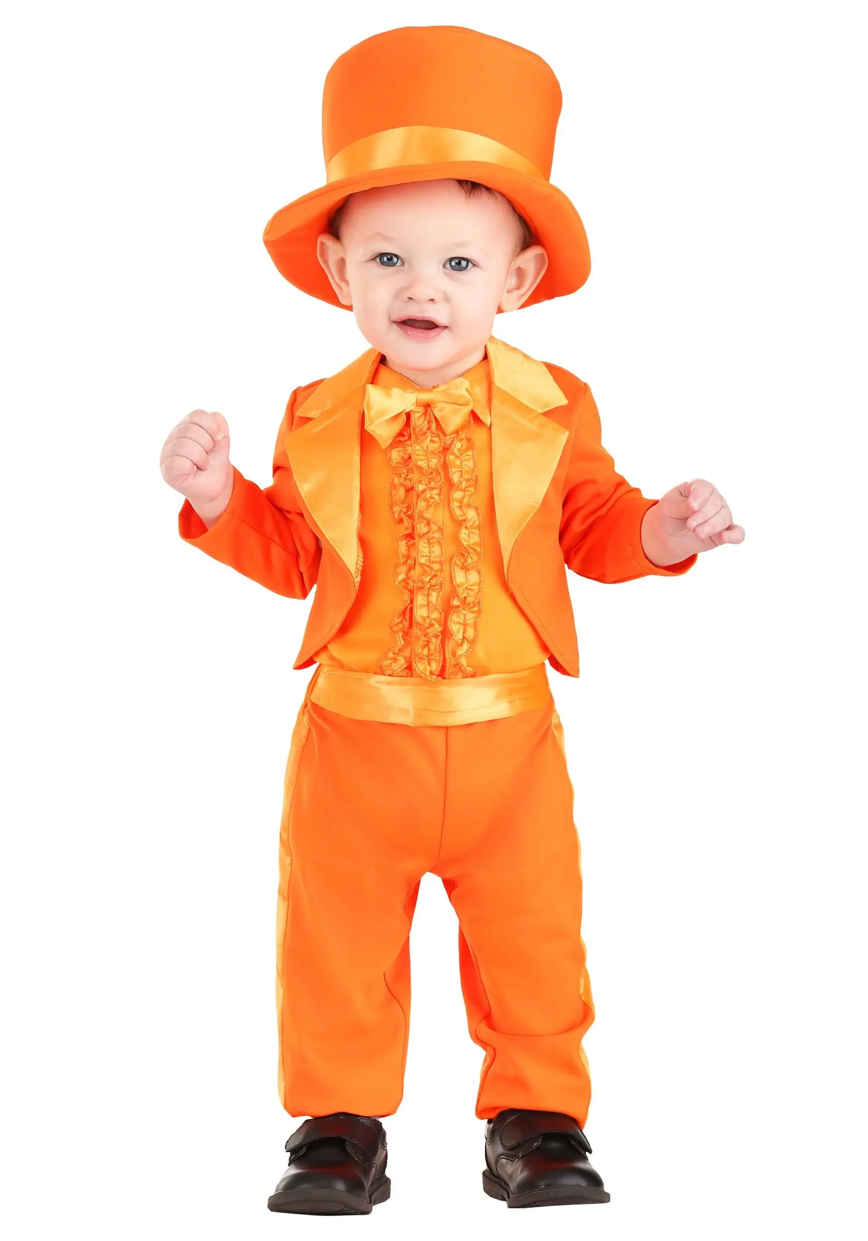 Infant's Orange Suit Costume 5 Infant's Orange Suit Costume - Image 3