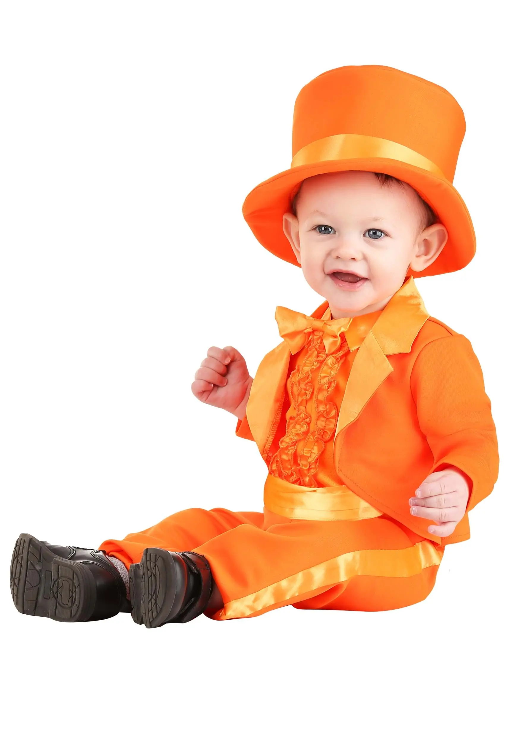 Infant's Orange Suit Costume 3 Infant's Orange Suit Costume