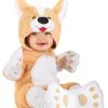 Plush Corgi Costume For Infants 1 Plush Corgi Costume For Infants -Costumes Sales Store infant plush corgi costume