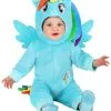 Rainbow Dash My Little Pony Infant Costume 1 Rainbow Dash My Little Pony Infant Costume -Costumes Sales Store infant rainbow dash my little pony costume