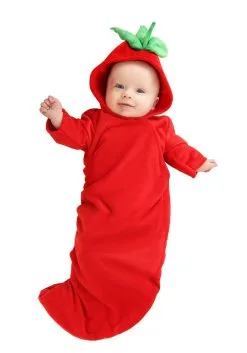 Red Chili Pepper Costume For Infants