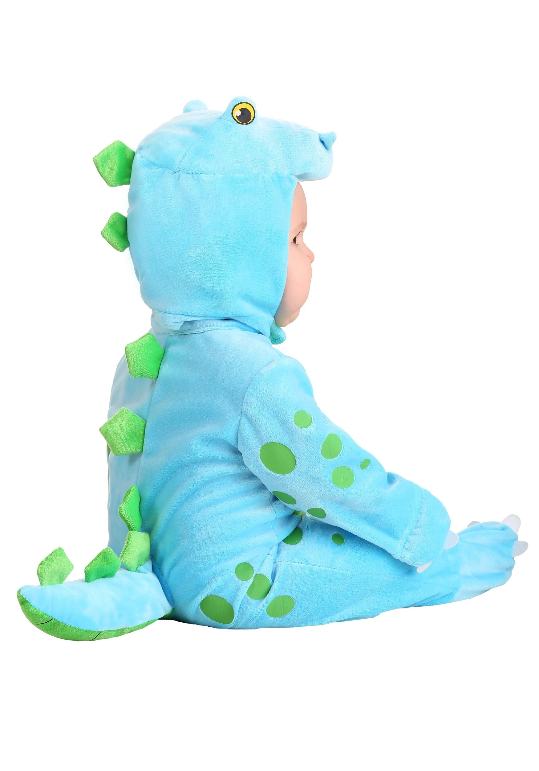 Infant Spruce Stegosaurus Costume 4 Infant Spruce Stegosaurus Costume - Image 2