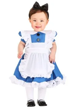 Wonderland Alice Costume For Infants -Costumes Sales Store infant wonderland alice costume alt 2