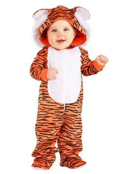 Cozy Tiger Costume For Infants -Costumes Sales Store infants cozy tiger costume 1