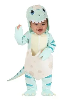 Freshly Hatched Dinosaur Costume For Infants