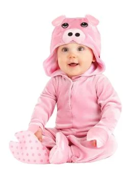 Rosy Pig Costume For Infants