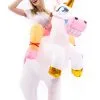 Inflatable Unicorn Ride-On Costume For Adults 1 Inflatable Unicorn Ride-On Costume For Adults -Costumes Sales Store inflatable adult unicorn ride on costume