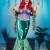 Little Mermaid Ariel Deluxe Women's Costume 2 Little Mermaid Ariel Deluxe Women's Costume -Costumes Sales Store little mermaid ariel deluxe womens costume