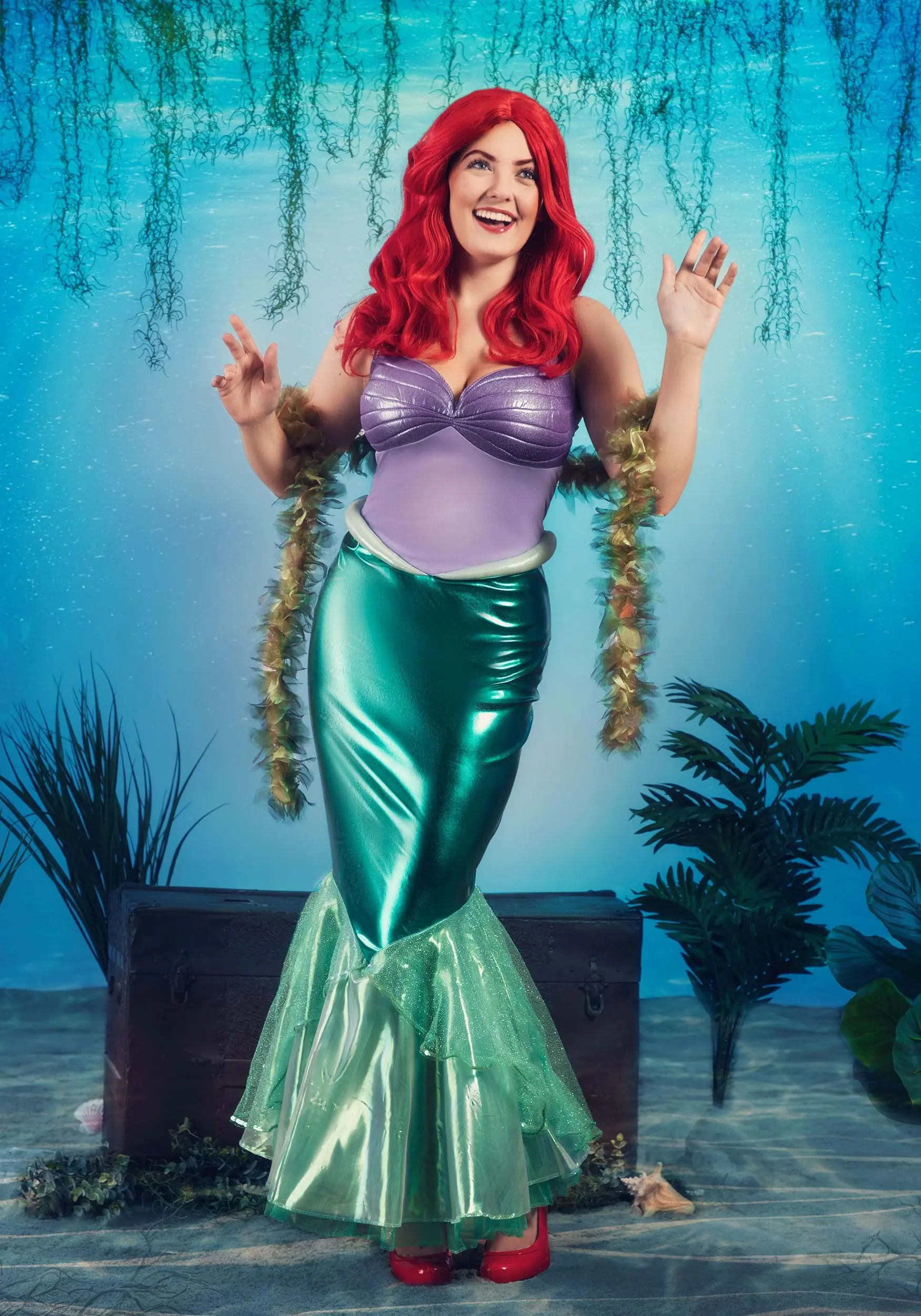 Little Mermaid Ariel Deluxe Women's Costume 3 Little Mermaid Ariel Deluxe Women's Costume