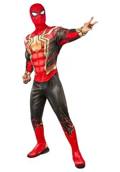 Marvel Deluxe Adult Iron Spider-Man Costume -Costumes Sales Store marvel deluxe iron spiderman adult costume alt 2