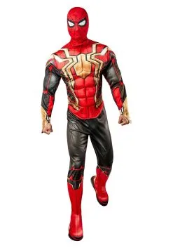 Marvel Deluxe Adult Iron Spider-Man Costume -Costumes Sales Store marvel deluxe iron spiderman adult costume alt 4