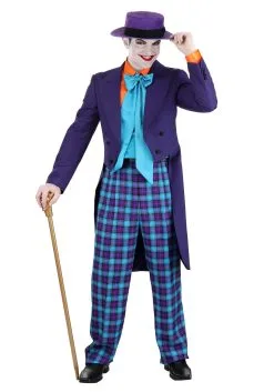 Joker 1989 Batman Suit Pants -Costumes Sales Store mens 1989 batman joker suit pants alt 2