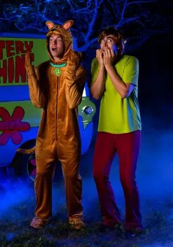 Men's Classic Scooby-Doo Shaggy Costume -Costumes Sales Store mens classic scooby doo shaggy costume alt 9
