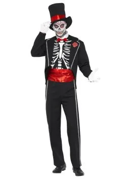 Mens Day Of The Dead Costume