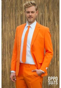 Men's OppoSuits Orange Suit Costume -Costumes Sales Store mens opposuits orange suit 1