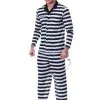 Plus Size Deluxe Button Down Jailbird Men's Costume 1 Plus Size Deluxe Button Down Jailbird Men's Costume -Costumes Sales Store mens plus size jailbird costume update1