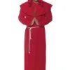 Red Monk Robe Costume For Men -Costumes Sales Store mens red monk robe costume