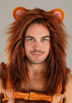 Sexy Lion Costume For Men -Costumes Sales Store mens sexy lion costume alt 2
