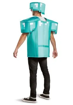 Minecraft Armor Classic Adult Costume 9 Minecraft Armor Classic Adult Costume -Costumes Sales Store minecraft armor classic adult costume alt 3