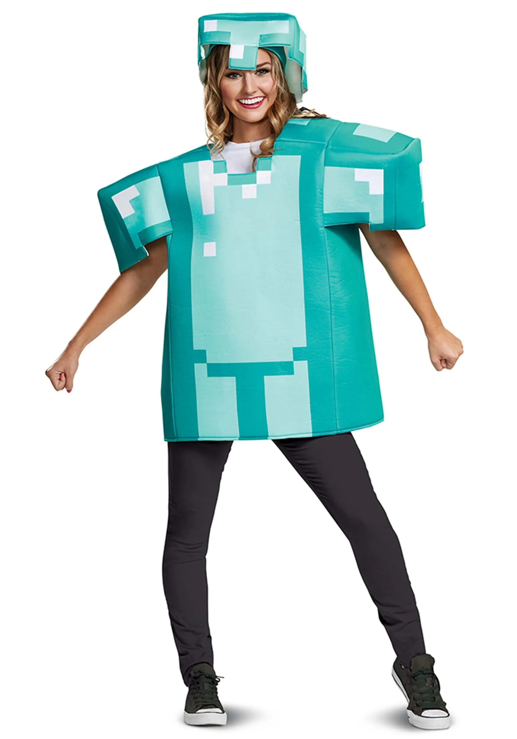 Minecraft Armor Classic Adult Costume 3 Minecraft Armor Classic Adult Costume