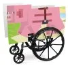 Minecraft Pig Adaptive Wheelchair Cover -Costumes Sales Store minecraft pig adaptive wheelchair cover
