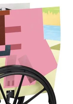 Minecraft Pig Adaptive Wheelchair Cover -Costumes Sales Store minecraft pig adaptive wheelchair cover alt 3
