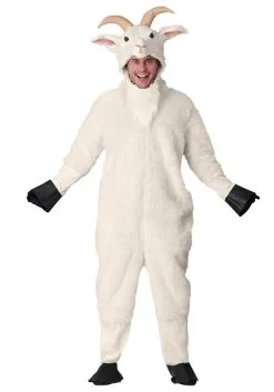 Plus Size Mountain Goat Costume For Adults