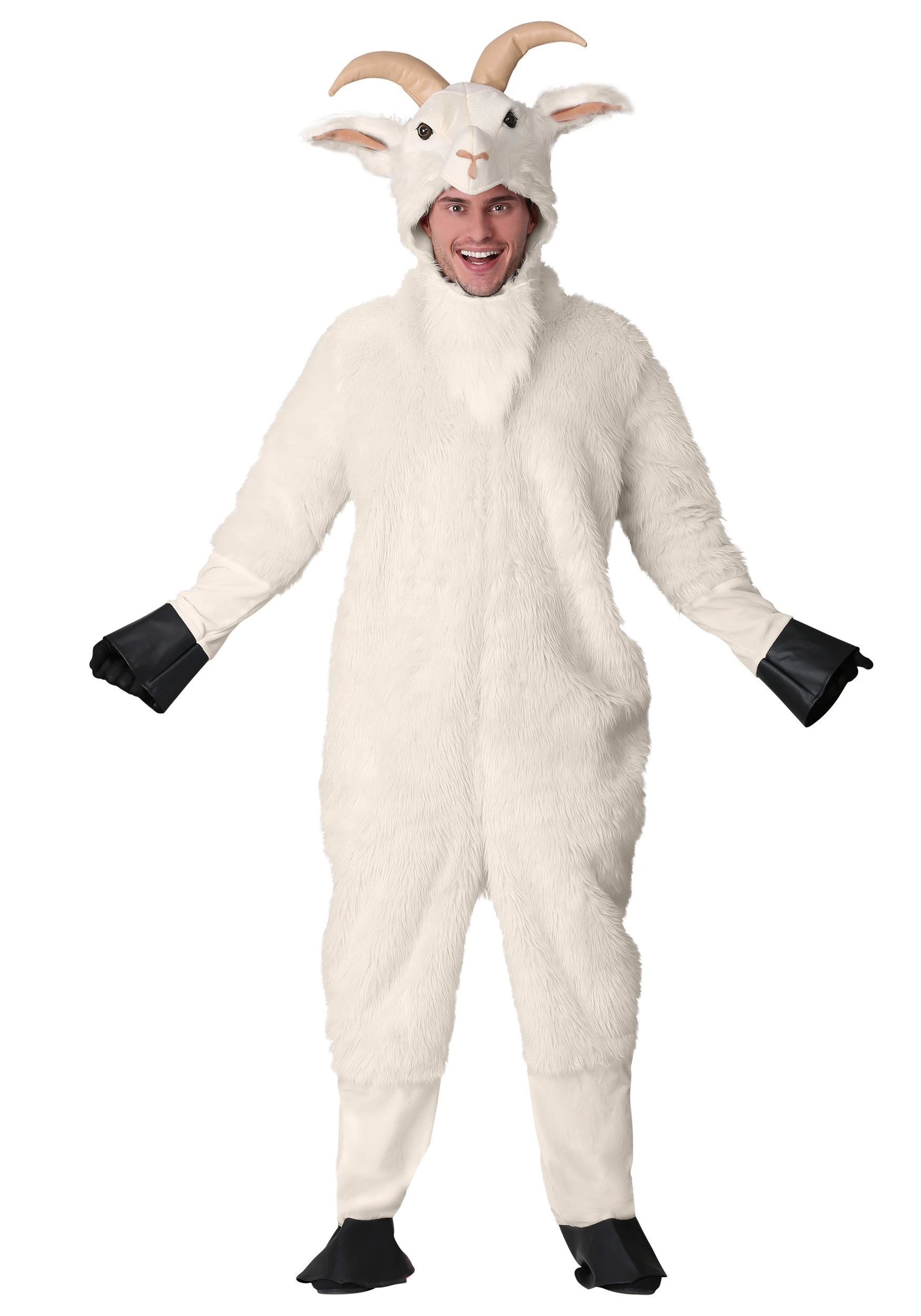 Plus Size Mountain Goat Costume For Adults 3 Plus Size Mountain Goat Costume For Adults