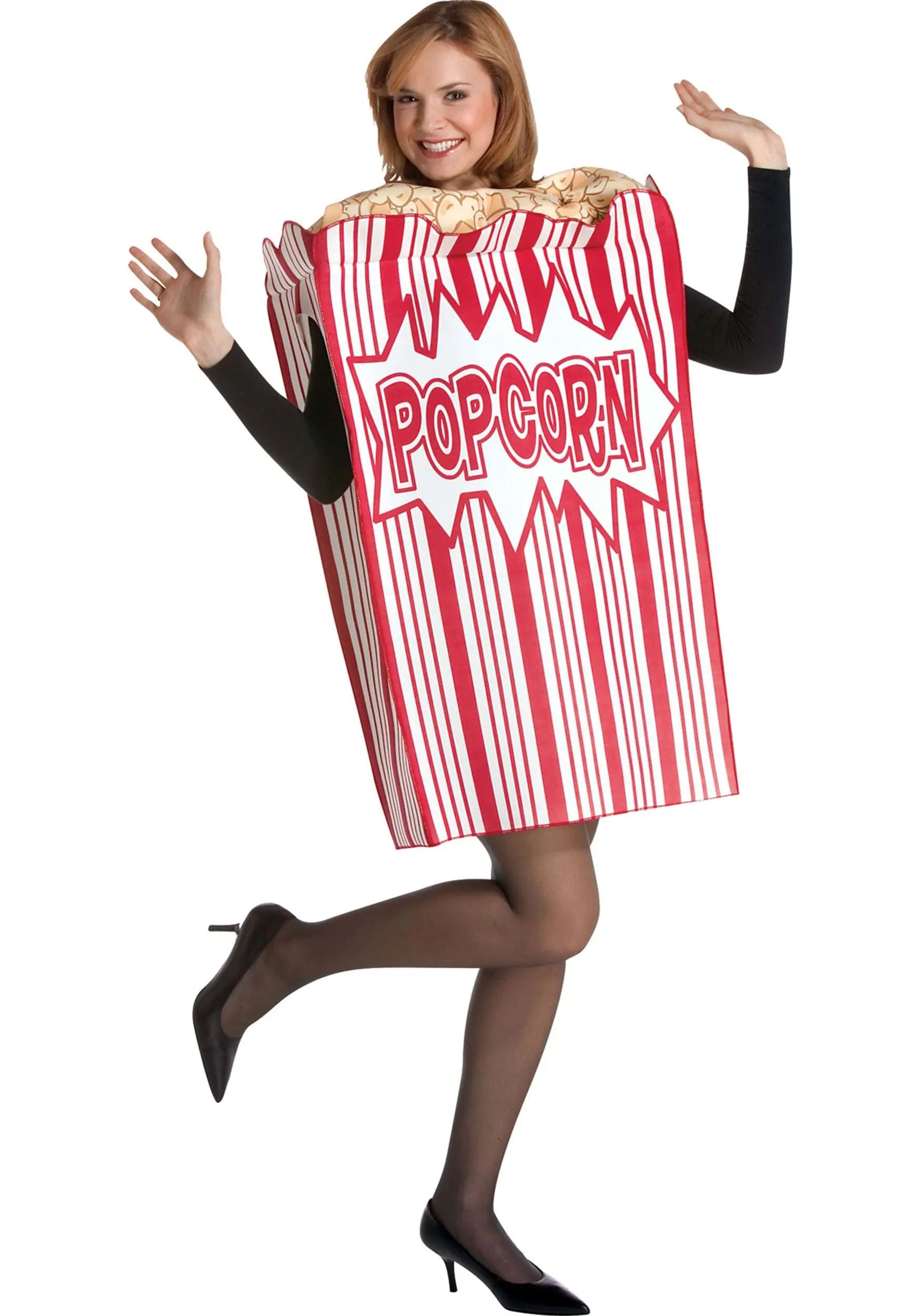 Movie Night Popcorn Costume For Adults 3 Movie Night Popcorn Costume For Adults