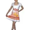 Natural Light Aloha Beaches Seltzer Skater Dress Costume -Costumes Sales Store natural light seltzer aloha beaches skater dress costume