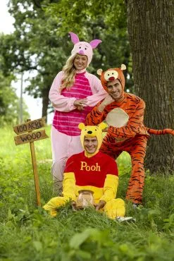 Winnie The Pooh Piglet Deluxe Adult Costume -Costumes Sales Store piglet deluxe adult costume alt 1