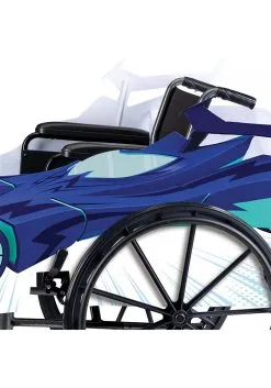 Adaptive PJ Masks Cat Car Wheelchair Cover -Costumes Sales Store pj masks cat car adaptive wheelchair cover alt 2