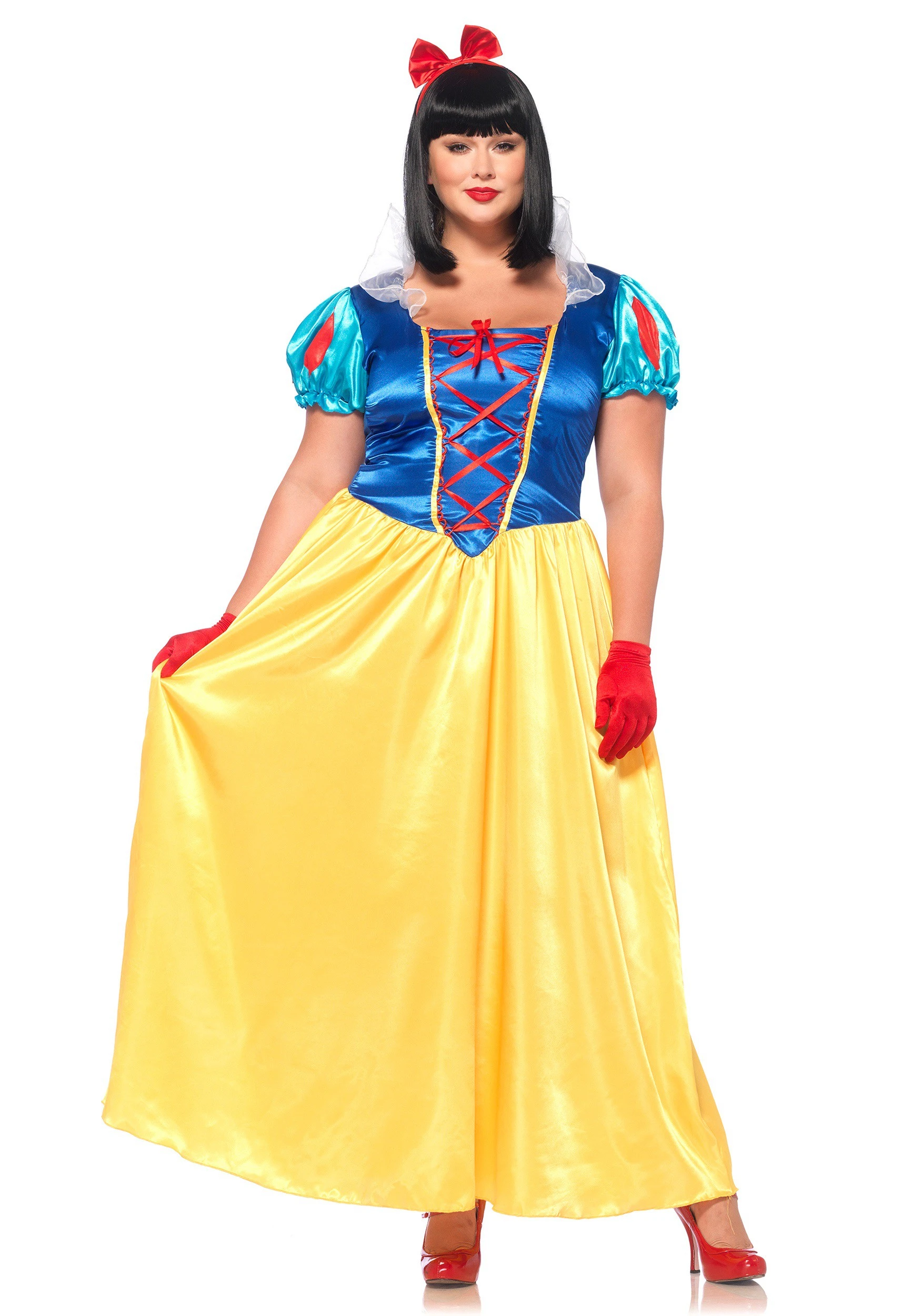 Plus Size Classic Snow White Costume 3 Plus Size Classic Snow White Costume