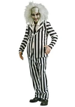 Plus Size Beetlejuice Costume For Adults