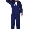Plus Size Blue Sailor Costume -Costumes Sales Store plus size blue sailor costume