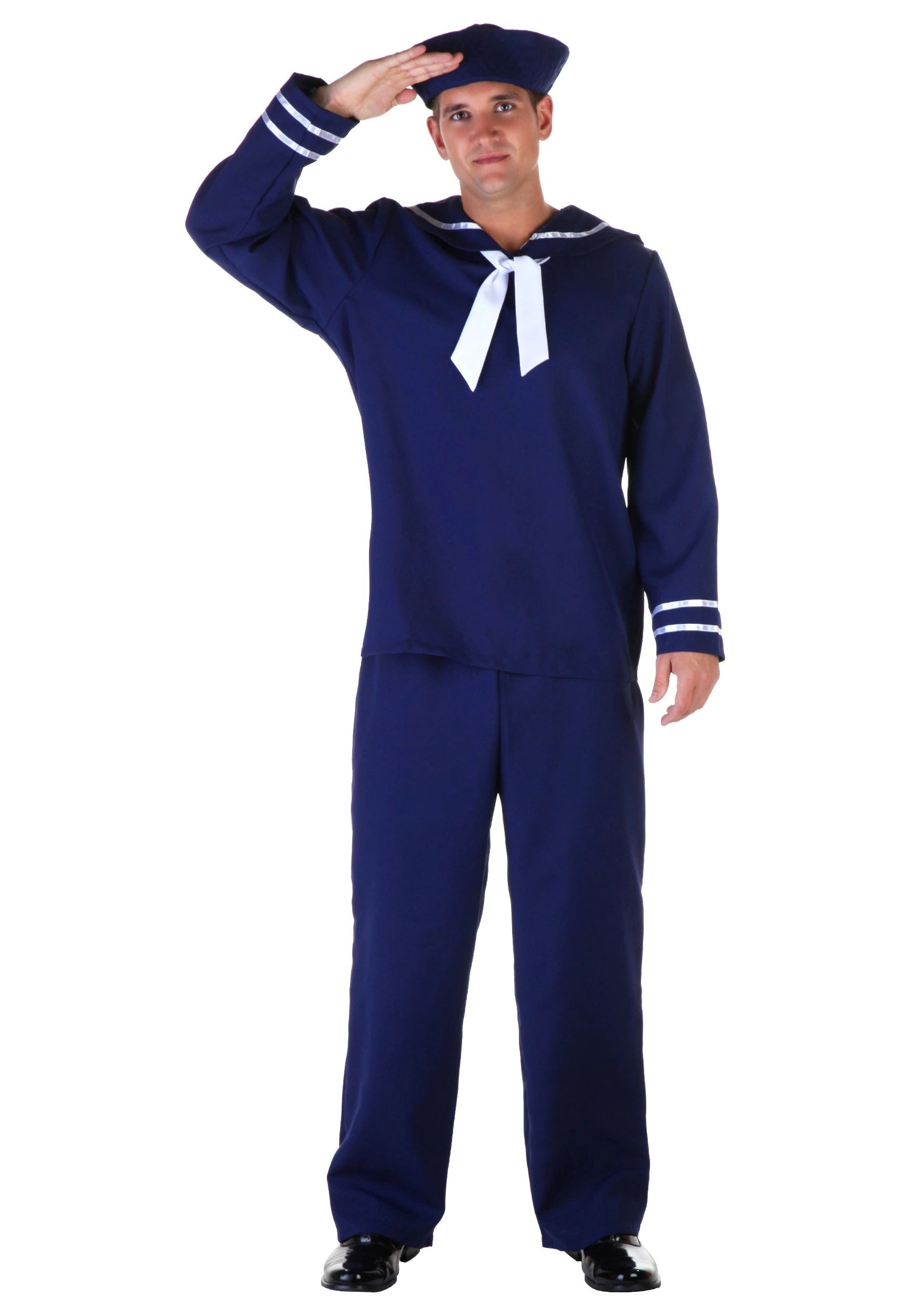 Plus Size Blue Sailor Costume 3 Plus Size Blue Sailor Costume
